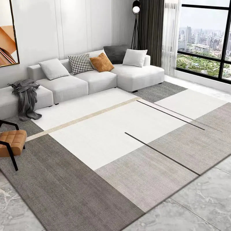 VIKAMA Modern Simple Crystal Pile Household Carpet