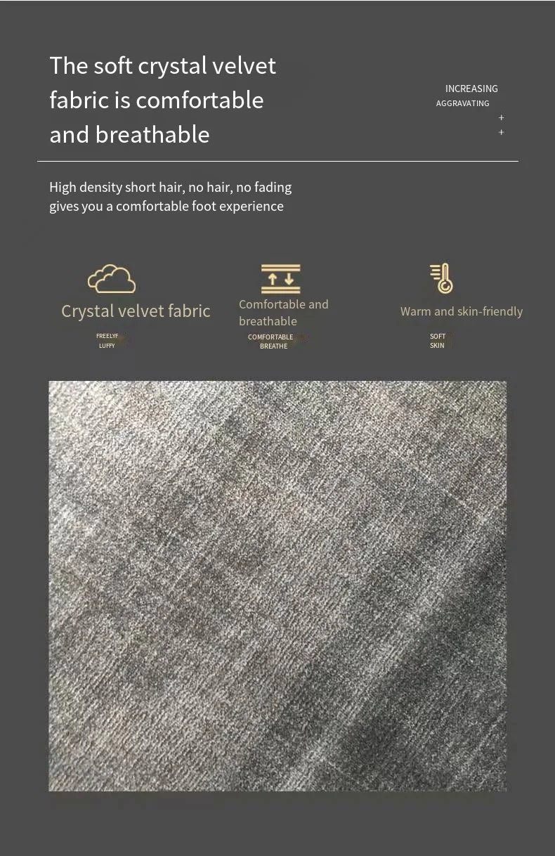 VIKAMA Modern Simple Crystal Pile Household Carpet