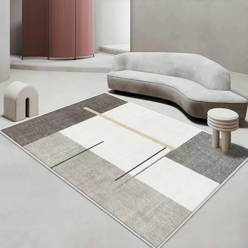 VIKAMA Modern Simple Crystal Pile Household Carpet