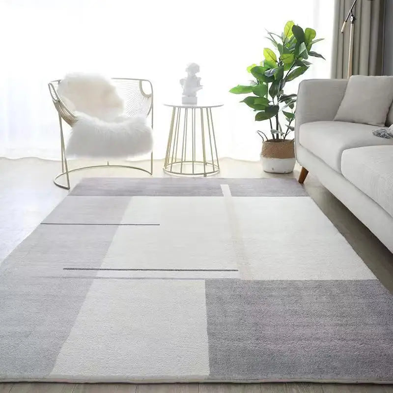 VIKAMA Modern Simple Crystal Pile Household Carpet