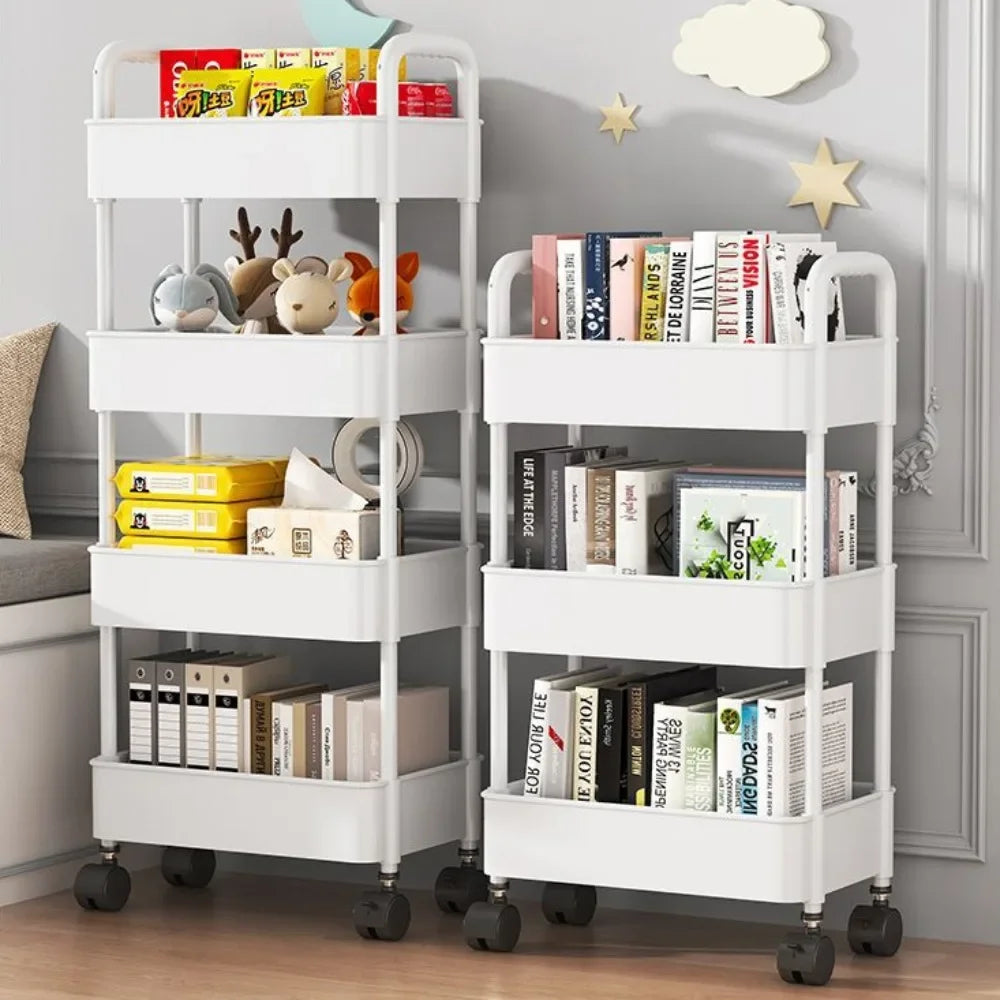 Mobile Storage Rack Trolley Household Kitchen