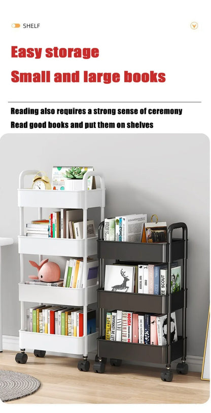 Mobile Storage Rack Trolley Household Kitchen
