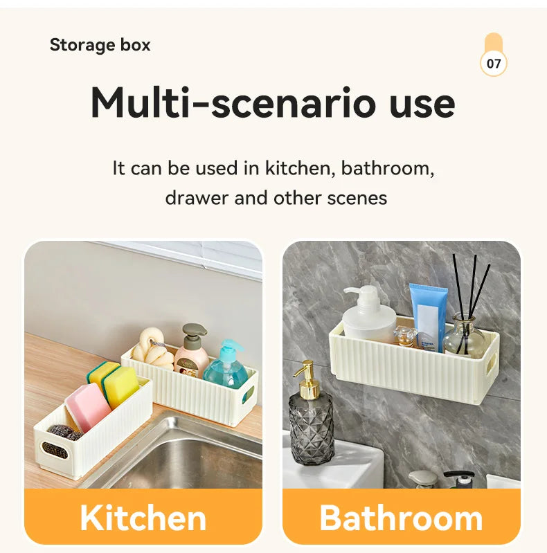 WORTHBUY Multifunctional Plastic Kitchen Storage