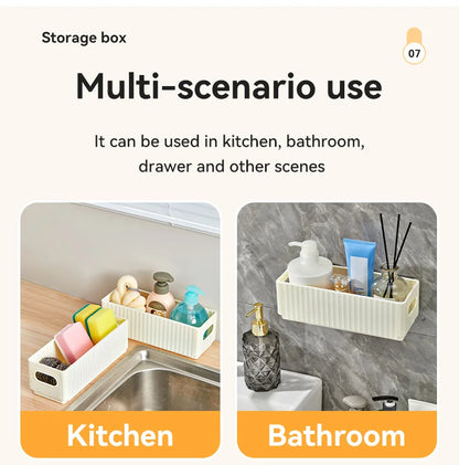 WORTHBUY Multifunctional Plastic Kitchen Storage