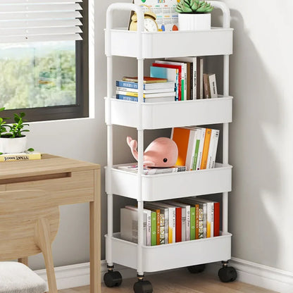 Mobile Storage Rack Trolley Household Kitchen